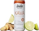 LEIO - 124; Kava drevet Moskva Mule Mocktail Drink 124; 12- Pack - Sugar- Free & Non- ALC Funktionel Afslapning Support