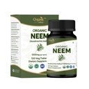 Neem 120 tabletter á 124; Azadirachta Indica (Neem) á 124; USDA Organic Certified