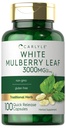 Carlyle Mulberry Leaf Extract Remote 124; 3000mg Remote 124; 100 Kapsler Remote 124; Non- GMO og Gluten Free Herbal Supplement