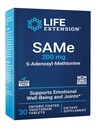 Life Extension Samme, Mood, Joint & Liver Support, Glutenfri, Non- GMO, Vegetar, 30 tabletter