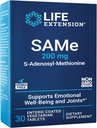 Life Extension Samme, Mood, Joint & Liver Support, Glutenfri, Non- GMO, Vegetar, 30 tabletter