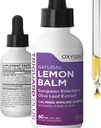 TriGuard Lemon Balm Plus - Lemon Balm Extract, Elderberry, Olive Leaf Extract Tincture 2 fl oz Memory 124; Til opkaldsbehandling, Stress Relief, immunforsvar og opflammelse Memory 124; Alkohol- fri, Non- GMO, Lavet i USA