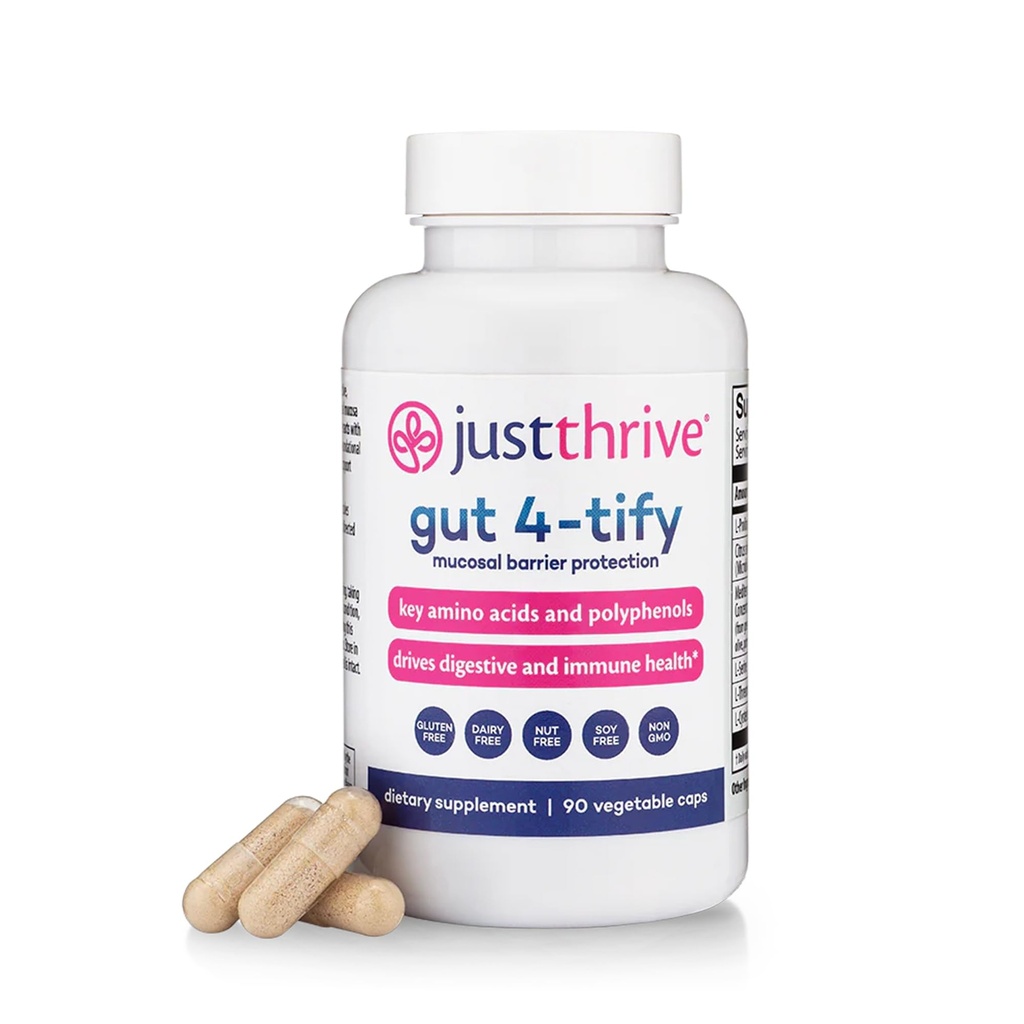 Bare Trive Gut 4-tify - Gut sundhed kosttilskud til kvinder og mænd - Anti Bloat, 90 Vegetabilske kapsler