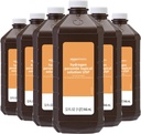 Grundlæggende Hydrogen Peroxid Topical Solution USP, Unflavored, 32 Fl Oz, pakke med 6