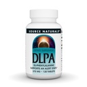 Kilde Naturals DLPA DL- Phenylalanin, Understøtter en Alert stat * - 375 mg - 120 tabletter