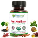 CholesterolSupport Heart Health Blend Mex124; USDA Organic Supplement w / Ekstrakter af grøn te, Mælkebøtte, Bitter Melon, Moringa Mex124; 60- Day Supply Mex124; Vegan, Non- GMO, Gluten- Free, Made in USA