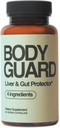 Bodyguard Lever Detox & Gut Sundhed, Setria ® Liposmal Glutathione 250mg, Master Antioxidant, Post- Celebration Formel, Red Flush Support, Vegan, Gluten Free, Made in USA, 4 Ingredienser, 60 Kapsler