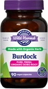 Oregon 's Wild Harvest Burdock Organic Traditional Herbal Supplement Non GMO og Gluten Free Measures 124; Vegansk Kapsler, 90 Greve