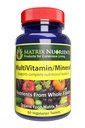 MULTIVITAMIN - Mineral - 100% Økologisk, hel mad, Komplet MultiVitamin - Great for daglig sundhed, livsstil og mere: A-vitamin, C-vitamin, D-vitamin, E-vitamin og meget mere! Veganske tabletter (60ct)