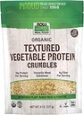 Now Foods, Organic Textured Soy Protein Granules, Non-GMO, Versatile, Vegetable- Sourced Protein, 8-Ounce (Packaging May Vary)