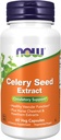 Now Foods Supplements, Selleri Seed Extract, plus Horse Chestnut og Hawthorn Ekstrakter, 60 Veg Kapsler