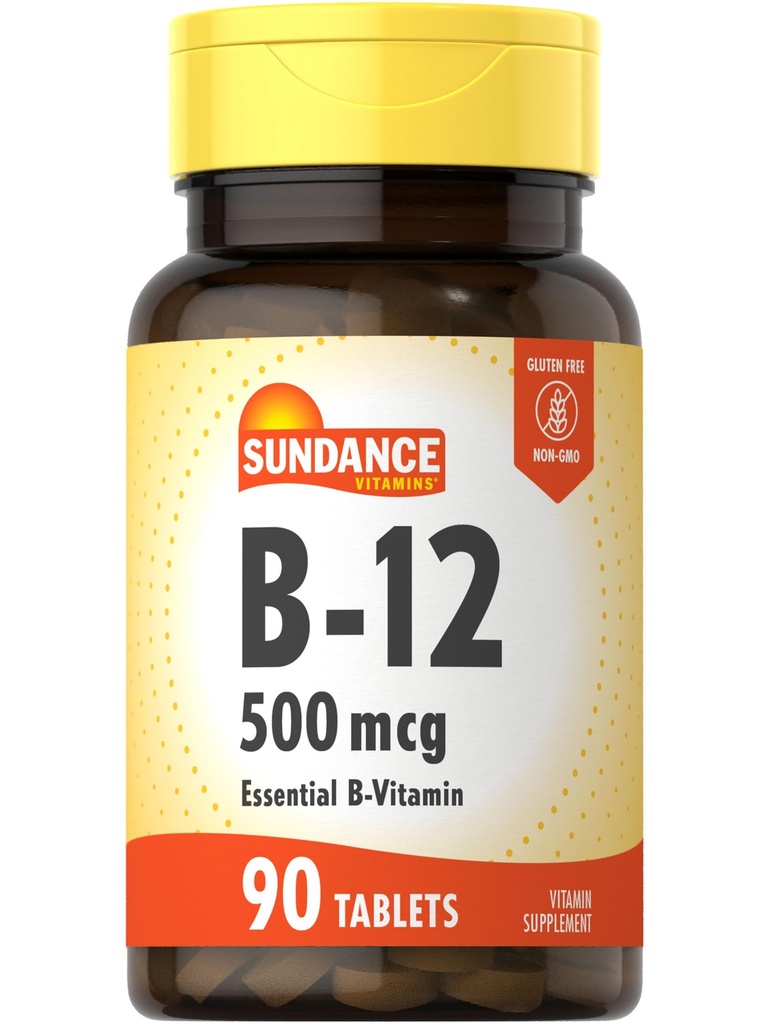 Sundance Vitamin B-12; 500mcg