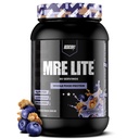 REDCON1 MRE Lite Whole Food Protein Powder, Blueberry Cobbler - Low Carb & Whey Free Meal Erstatning med Animal Protein Blends - Nem til det største tillæg lavet med MCT Olies (30 Servere)