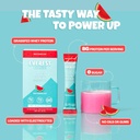 Everest Essential, Kid 's Clear Whey Protein Powder (Watermelon, 10 Packets) Protein Drink Mix for Kids, Electrolytes for Kids, 8g Protein Per Serving, Non GMO, Nul Tilføjet sukker