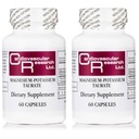 Kardiovaskulær forskning Magnesium- Kalium Taurat - Patent venter - 60 Veggie Caps X 2 flasker