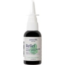 Ameo Life Aloe- Infused Kolloid Sølv Nasal Spray 24 PPM - Næsespray med naturlige ingredienser til lindring af nasal kongestion, Sinus Congestion, Mucus, & Irritation - til daglig brug (2 oz)
