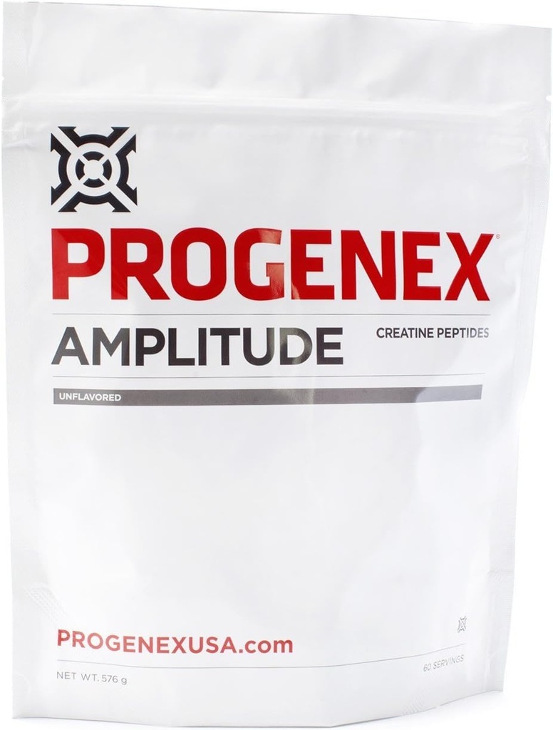 Progenex ® Amplitude Creatinin Peptider Mex124; Øger Lean Muscle Mass Mex124; Augments Energy and Explosiveness in Workouts Mex124; Tastless and Mixes Well Mex124; 60 Serveringer