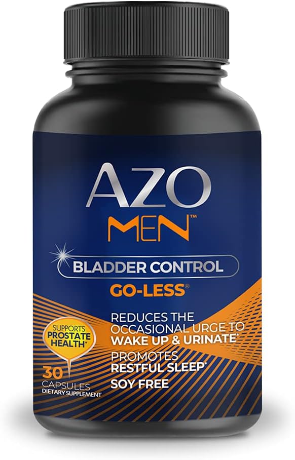 AZO Mænd Brege Control, Daglig Brege Support Designet specielt til mænd Hjælper Opretholde sund Brege Control og reducere lejlighedsvis nødsituation *, Understøtter Prostate Sundhed *, 30 CT