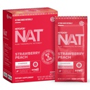Pruvit - Keto / / OS NAT - Jordbær Peach Charged Drink Mix med C- Med 100, L- Taurine, Vitaminer B6 & B12, Ketone Supplement - 18.5g
