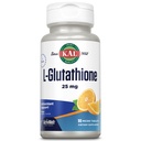 KAL L- Glutathion, Reduceret Glutathion supplement, Høj Absorption Antioxidant, Orange Flavor Instant Opløs ActivMelt, Vegetar, Lab Verified, 90 Servere, 90 Micro Tablets