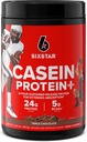 Six Star Casein Protein Powder Elite Casein Protein Powder Blow- Digesting Micellar Casein Protein Powder for Muscle Gain Triple Chocolate Protein Powder, 2 lbs (26 Servere) (Pakke Maj Vary)