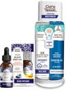 GuruNanda Black Seed Oil, Cold- Pressed Nigella Sativa - Rig på vitamin D3 5000 Enheder, K2 & E & Dual Barrel Oxyburst Whitening Mouthwash - Indeholder hydrogenperoxid