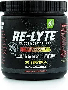 Re- lyte Electrolyte Drink Mix Strawberry Lemonade 30 Servere 6.70 oz.