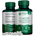 Prime Code [3 Buddha] CoQ10 250 mg med Magnesium Glycinat og E-vitamin 124; CoQ10 Kapsler 250mg