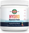 KAL Hydro Magnesium Plus Electrolytes Powder - Tropical Fruit Punch - Natrium, Chlorid, Kalium Supplement - Hydration & Cellular Energy Drink Mix - Ingen sukker - 60- Day Garanti, 50 Servering, 9.4 OZ