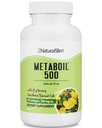 NaturalSlim Aften Primrose Olie til kvinder 1500mg fra Cold Pressed Oil - Metaboil 500 GLA Supplement Gamma Linolensyre til kvinders sundhed, Metabolisme, hjerte og hud sundhed - 270 Softgels