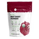 Kate Naturals Organic Beet Root Powder til Smoothies, Bagning & Juice. Rå rødbeder Superfood & Natural Red Food Farvelægning (12oz, non-GMO, Earthy Flavor)