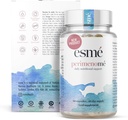 Esme Menopause Kosttilskud Paumenopause Kosttilskud 1 måned Tilgang - Daglig støtte til Den tidlige fase af menopause - 60 kapsler - Inkluderer Ashwagandha, Vitamin og rød kløver