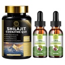 TMG (trimethylglycin) Supplement flydende dråber & Shilajit kapsler med Sea Moss