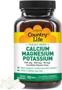 Country Life Calcium-Magnesium-Potassium - 90 Tablets