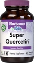 Bluebonnet BB- 553 Nutrition Super Quercetin Vegetabilske kapsler, C-vitamin Formel, Bedste for Sæson- og immunstøtte, Non GMO, Gluten Free, Soy Free, Milk Free, Kosher, White, 90 Greve (Pack of 1)