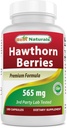 Bedste Naturals Hawthorn Berry 565 mg 180 kapsler (180 greve (pakning med 1))