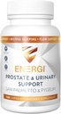 ENERGI prostata supplement med Saw Palmetto til mænd og kvinder, 200mg Saw Palmetto, 100mg Pygeum supplement, Pumpkin Seed, Prostata sundhed kosttilskud, 120 kapsler