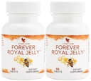 Forever Living - Royal Jelly - Vegetarisk - Friendly and Gluten- Free Supplement for Energy and Vitality - 2 flasker