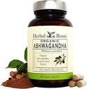 Herbal Roots Ashwagandha Capsules against 124; Extra Strength 1.000mg per Serving against 124; Ayurvedic for total sundhed for mænd og kvinder