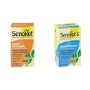 Senokot Ekstra styrke Naturlig Vegetabilsk Laxative & S Dual Action 60 tabletter, Naturlig Vegetabilsk Laxative Ingrediens Plus Afføring blødgøringstabletter