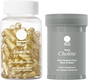 Rituel postnatal Mom- to- Baby Set, Postpartum Multivitamin og Natal Cholin Kosttilskud, Understøtter Amning, Immunfunktion, og Babyens Kognitiv Funktion