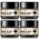 Shilajit Pure Himalayan Organic Shilajit Resin - 600mg Maksimum Potency Natural Organic Shilajit Resin med 85 + Trace Minerals & Fulvic Acid for Energy, immunforsvar, 30 Bedste (4 Pack)