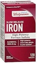 Walgreens Iron Slow Release High Potency Ferrosulfate 45mg, Tablets, 120 ea