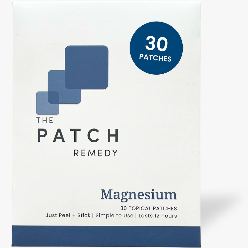 The Patch Remedy Magnesium Patch Note 124; Magnesium Glycinate Note 124; 30 Patches