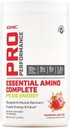 GNC Pro Performance Essential Amino Complete Plus Energy - Raspberry Iced Tea Budding 124; 5g BCAA, 5g EAA Plus Energy Blend og Electrolyte Complex Buddy 124; 30 Serveringer