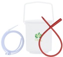 Coffee Enema Kit til Colon Cleansing - Anbefalet af Gerson Home Enema Kit - Enema Bucket Kit med Red Tube - Colon Detox Organic Coffee Enema - Enema Coffee Colon Cleanser - Colon Health