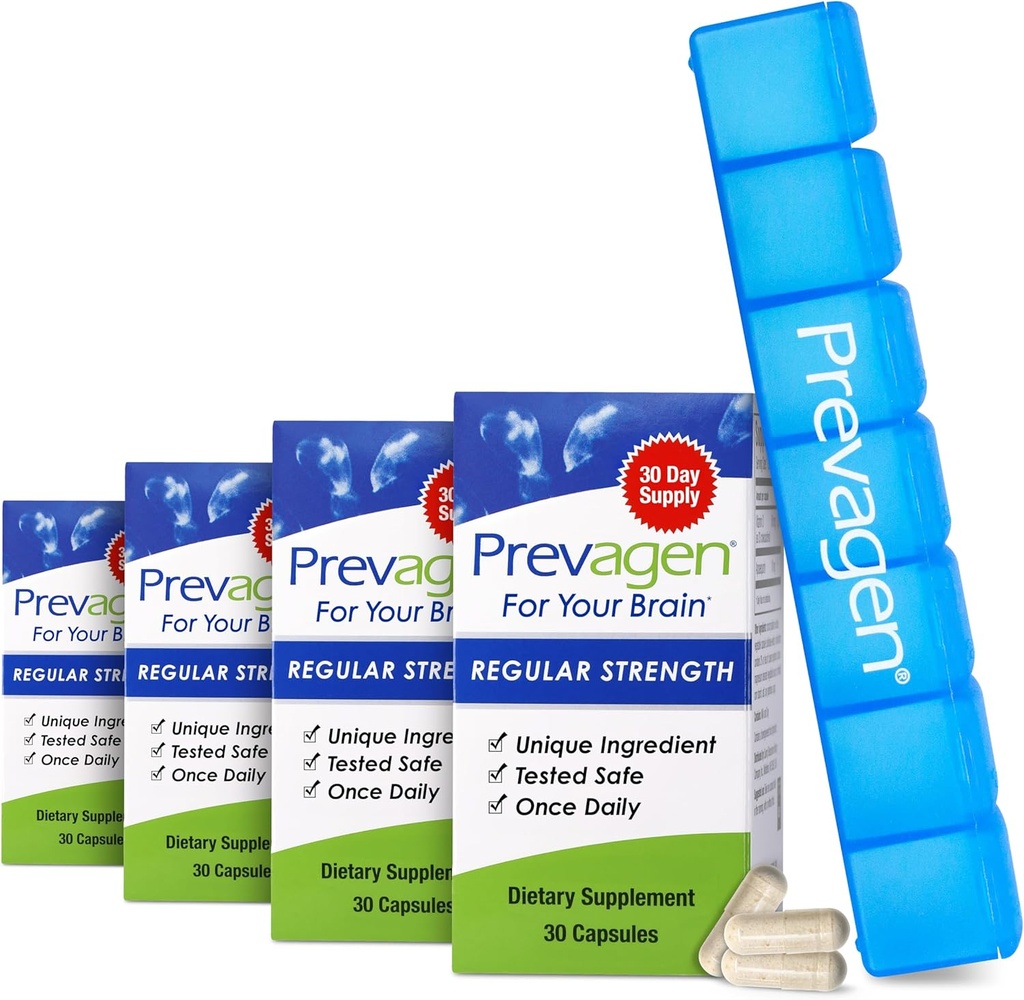 Prevagen Regular Strength - 120 kapsler (4 Måned Supply)