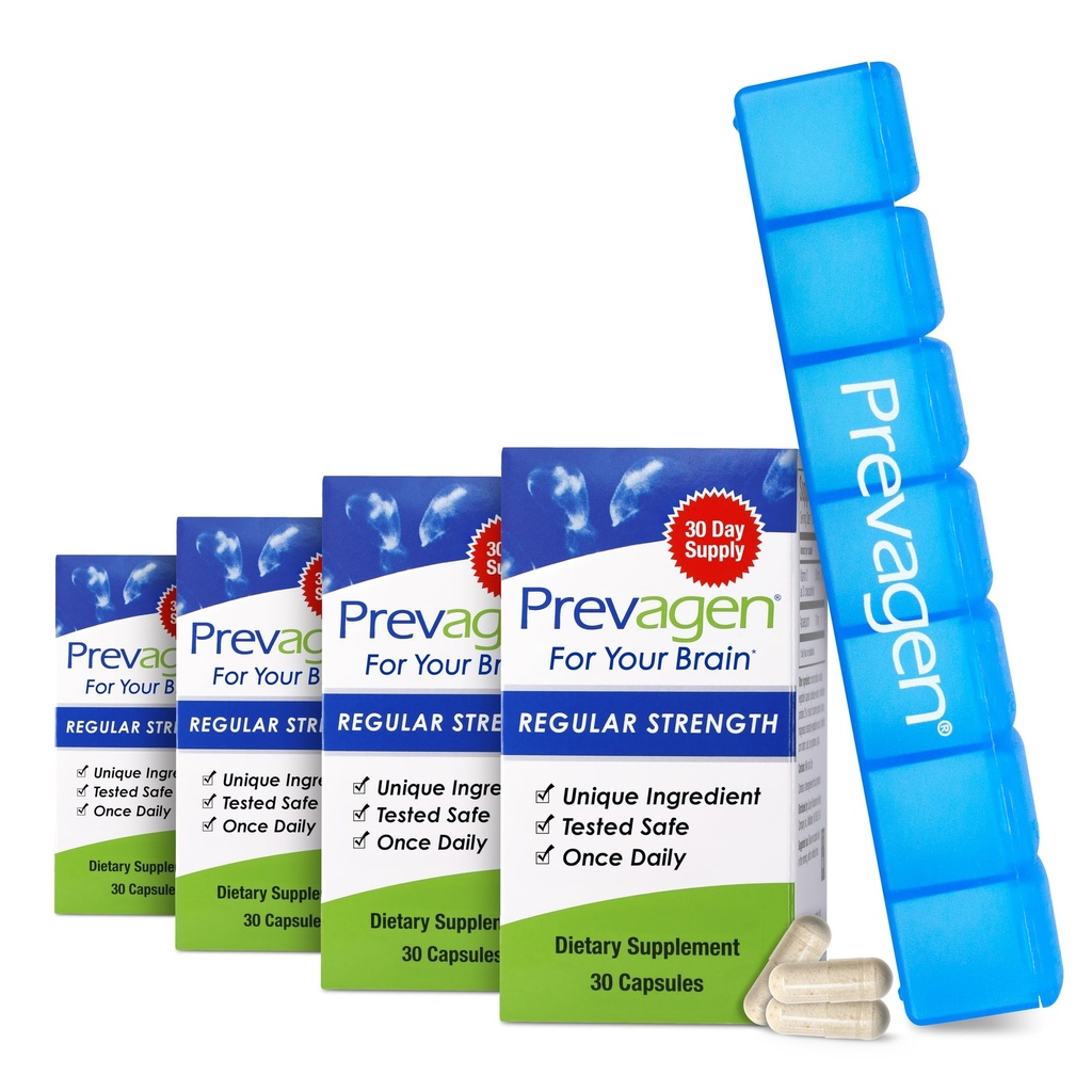 Prevagen Regular Strength - 120 kapsler (4 Måned Supply)