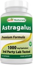 Bedste Naturals Astragalus Capsule, 1000 mg, 120 Count