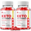 (2 Pack) Lifetime Keto Plus ACV Gummies - Official Formel, Vegan, Non GMO - Lifetime Keto acc Gummies, Life Time Keto Gummies med Apple Cider Vinciture, Vitamin B12, Pomegranat Juice (120 Gummies)